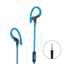 Cuffie sportive NEWTOP CF20: audio di qualità  superiore e design ergonomico  Azzurro